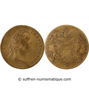 ETATS D'ARTOIS, LOUIS XV - JETON LAITON - Emission de 1756