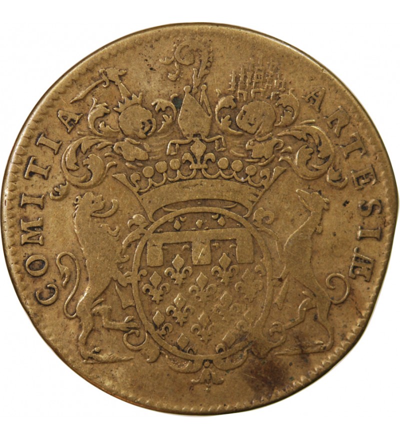ETATS D'ARTOIS, LOUIS XV - JETON LAITON - Emission de 1732