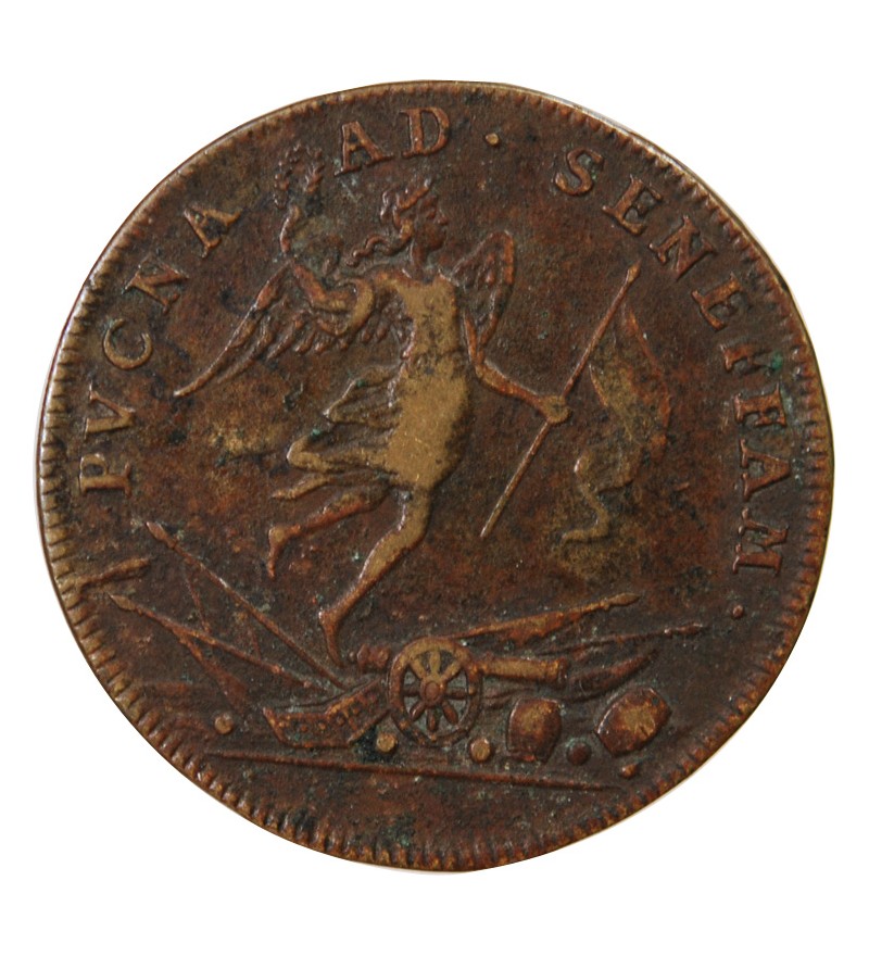 BATAILLE DE SENEFFE, LOUIS XIV – JETON LAITON