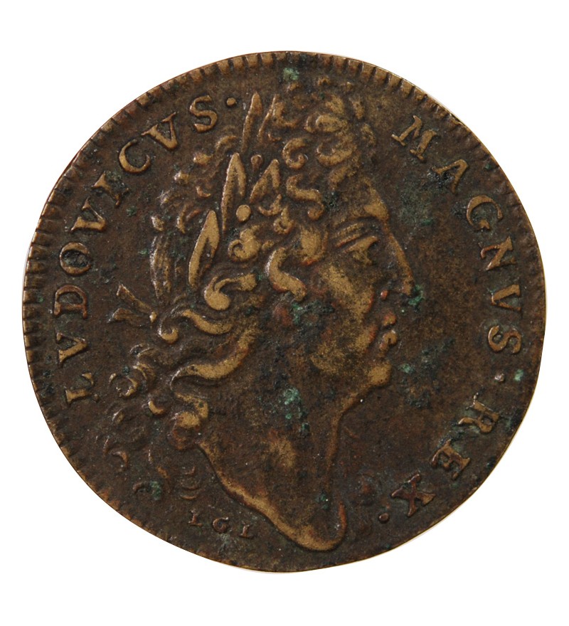 BATAILLE DE SENEFFE, LOUIS XIV – JETON LAITON