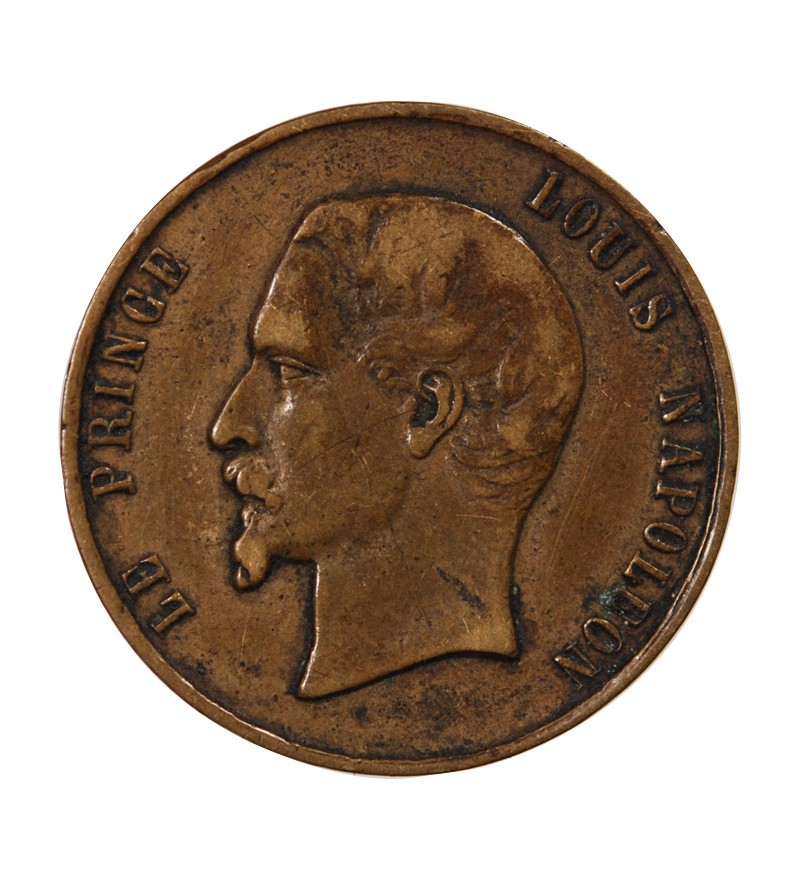 LE PRINCE LOUIS-NAPOLEON - MEDAILLE LAITON