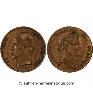 LE PRINCE LOUIS-NAPOLEON - MEDAILLE LAITON