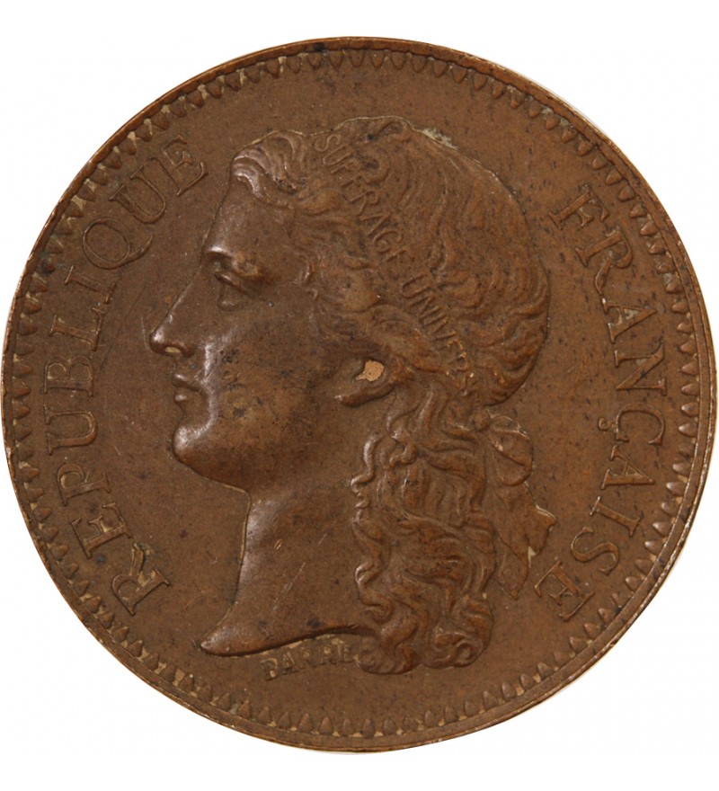 ADMINISTRATION DES MONNAIES - MEDAILLE CUIVRE 1878