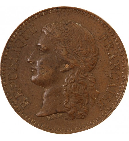 ADMINISTRATION DES MONNAIES - MEDAILLE CUIVRE 1878