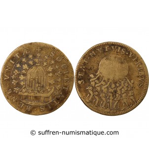 CORPS DES MARCHANDS RÉUNIS – JETON LAITON