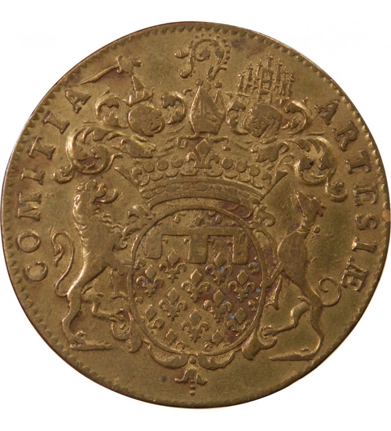 ETATS D'ARTOIS, LOUIS XV - JETON LAITON - Emission de 1726