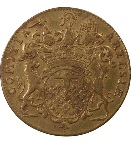 ETATS D'ARTOIS, LOUIS XV - JETON LAITON - Emission de 1726