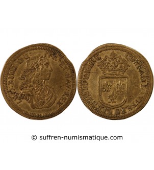 NUREMBERG, LOUIS XIV – JETON LAITON