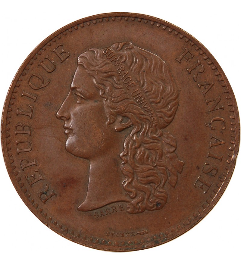 EXPOSITION UNIVERSELLE - MEDAILLE CUIVRE 1889