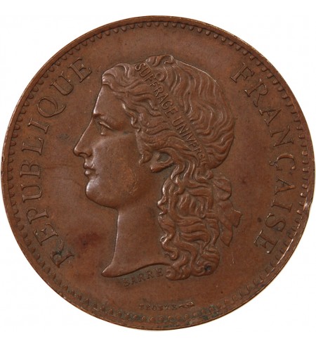 EXPOSITION UNIVERSELLE - MEDAILLE CUIVRE 1889