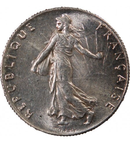 SEMEUSE - 50 CENTIMES ARGENT 1914