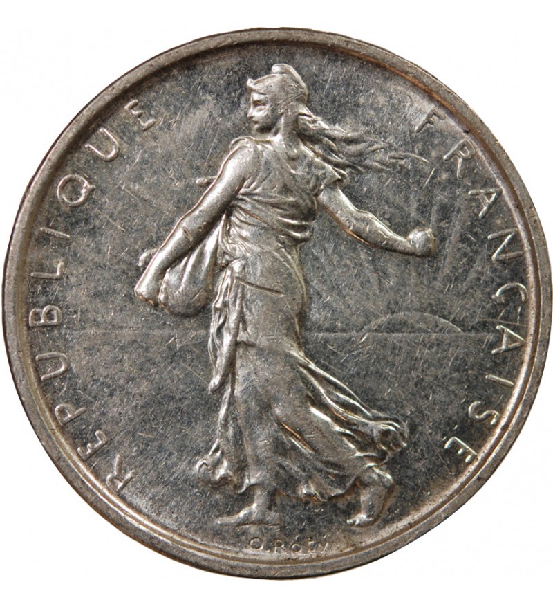 SEMEUSE - 5 FRANCS ARGENT 1968