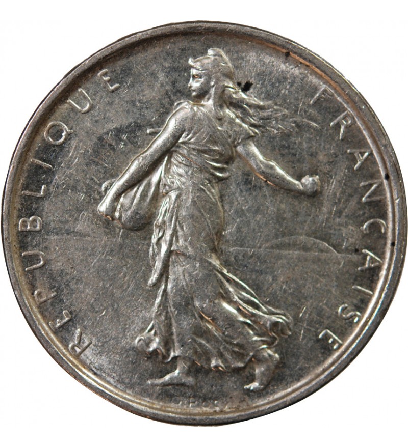 SEMEUSE - 5 FRANCS ARGENT 1967