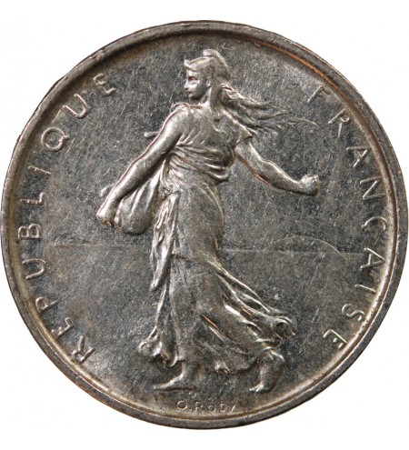 SEMEUSE - 5 FRANCS ARGENT 1965