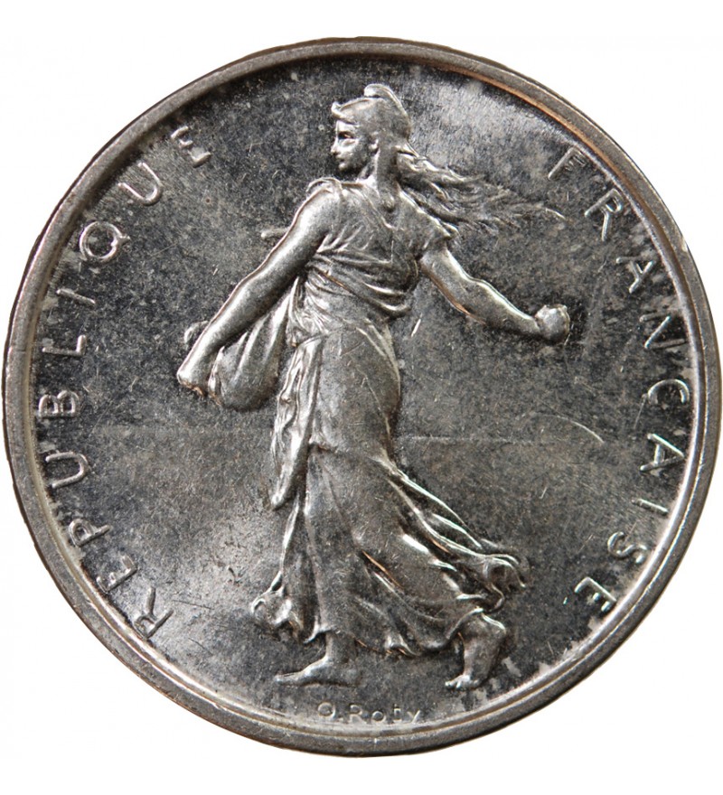 SEMEUSE - 5 FRANCS ARGENT 1962