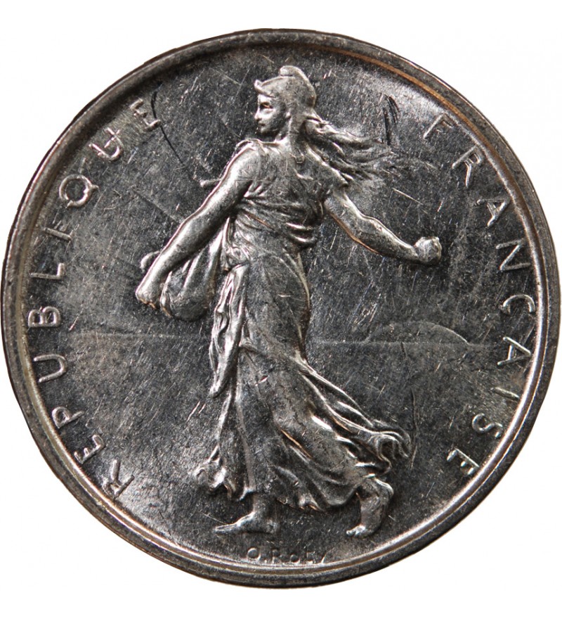 SEMEUSE - 5 FRANCS ARGENT 1961