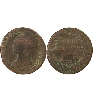 DUPRÉ - 5 CENTIMES AN 5 W LILLE 2