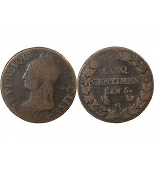 DUPRÉ - 5 CENTIMES AN 5 R ORLEANS 2