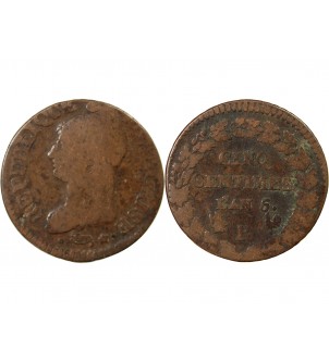 DUPRÉ - 5 CENTIMES AN 5 R ORLEANS 2