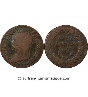 DUPRÉ - 5 CENTIMES AN 8 AA METZ