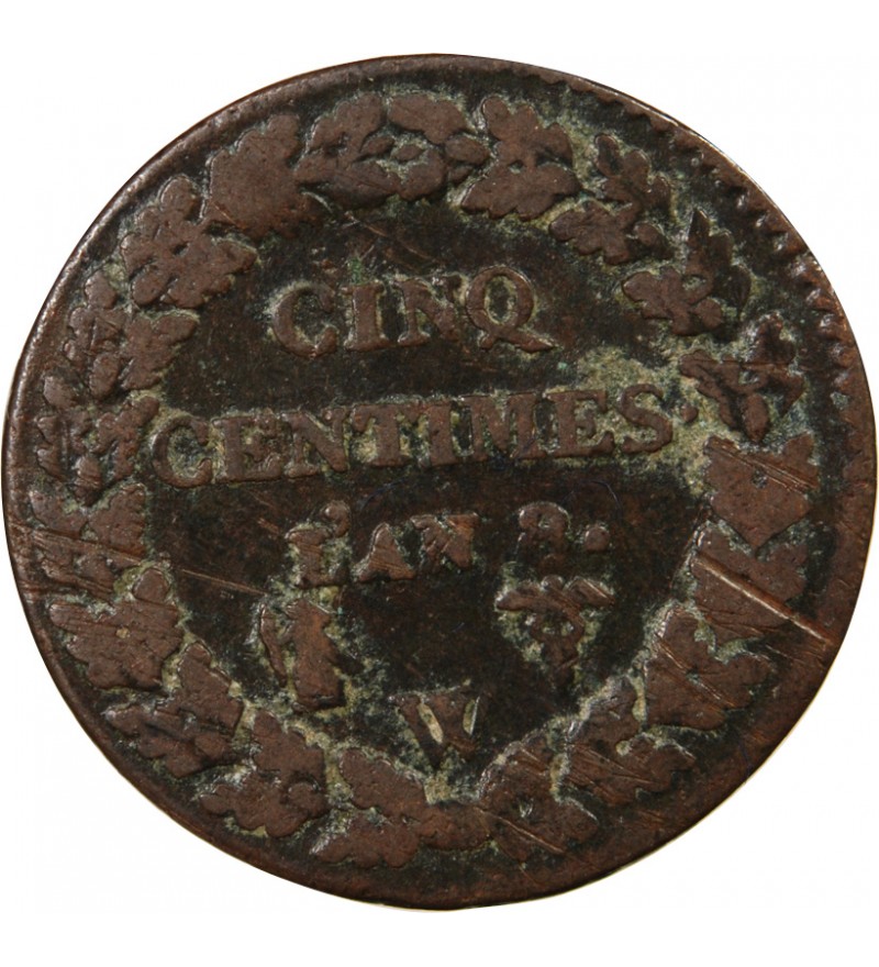 DUPRÉ - 5 CENTIMES AN 8 W LILLE