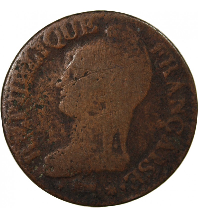 DUPRÉ - 5 CENTIMES AN 8 BB STRASBOURG