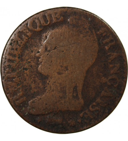 DUPRÉ - 5 CENTIMES AN 8 BB STRASBOURG