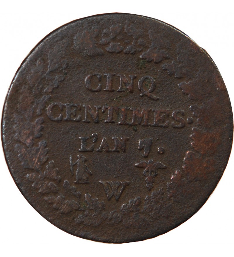 DUPRÉ - 5 CENTIMES AN 7 W LILLE