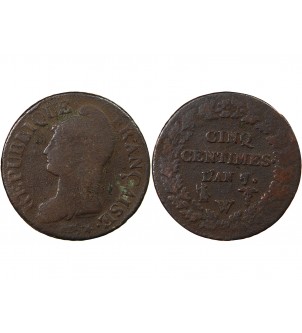 DUPRÉ - 5 CENTIMES AN 7 W LILLE 2