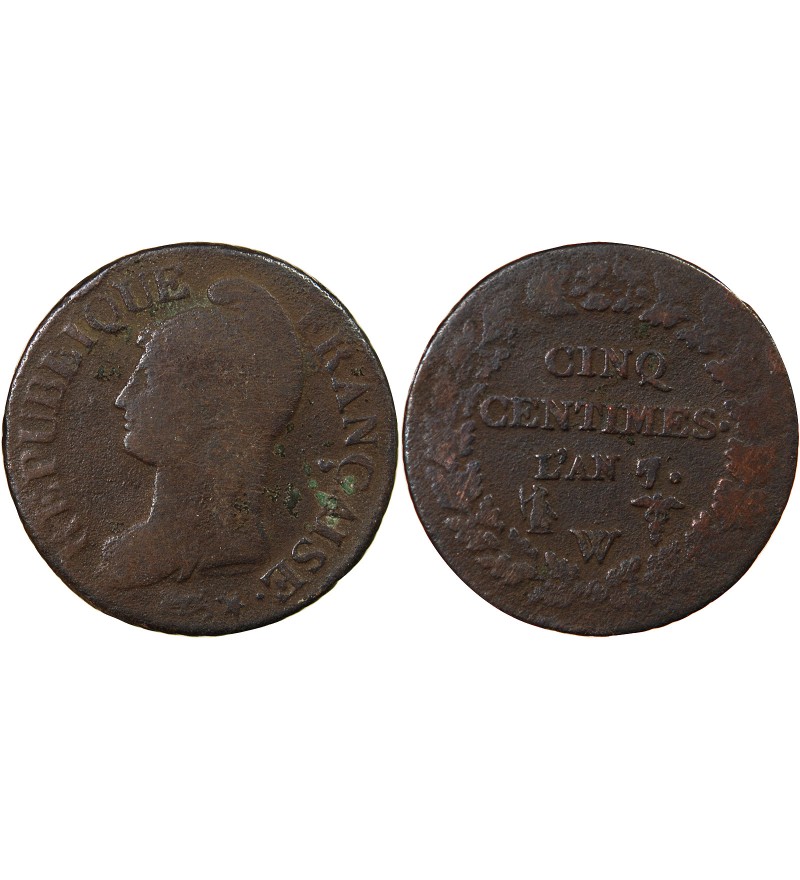 DUPRÉ - 5 CENTIMES AN 7 W LILLE