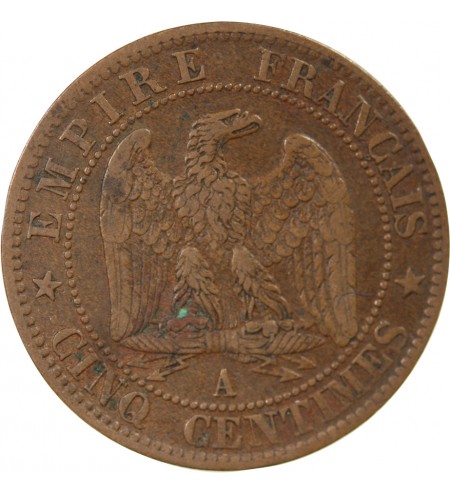 NAPOLEON III - 5 CENTIMES 1853 A PARIS