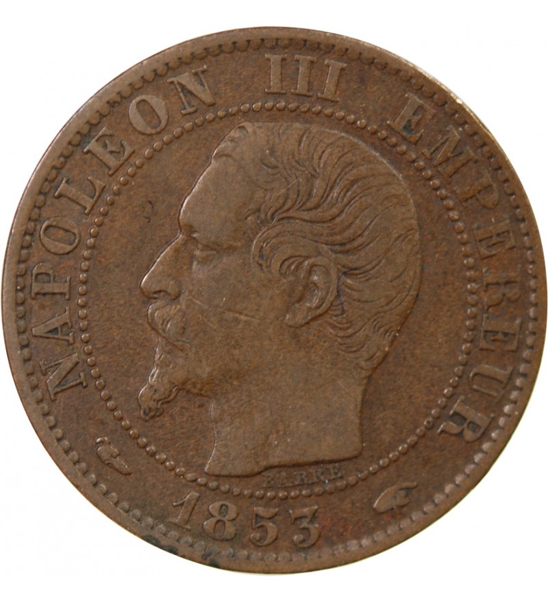 NAPOLEON III - 5 CENTIMES 1853 A PARIS