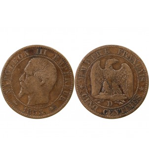 NAPOLEON III - 5 CENTIMES 1853 D LYON 2