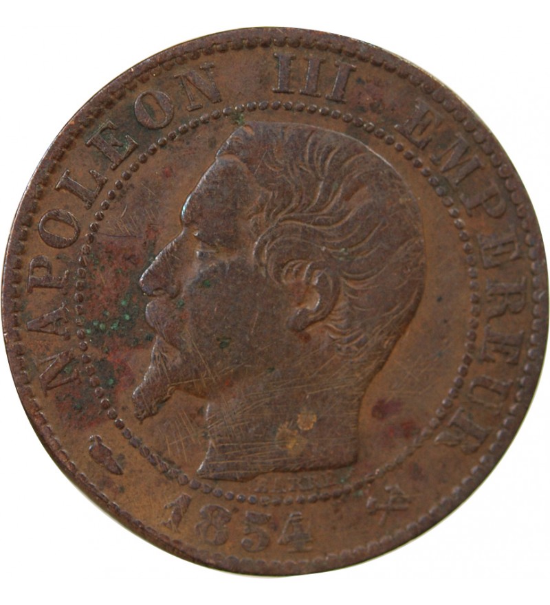 NAPOLEON III - 5 CENTIMES 1854 B ROUEN