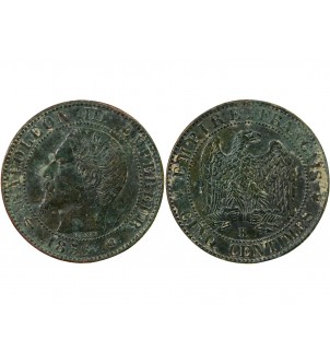 NAPOLEON III - 5 CENTIMES 1856 K BORDEAUX 2