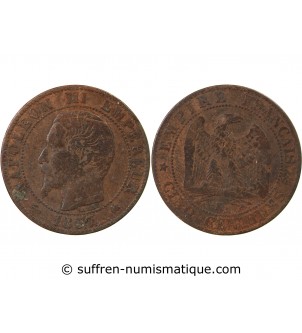 NAPOLEON III - 5 CENTIMES 1857 K BORDEAUX