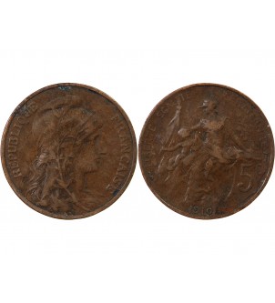 DUPUIS - 5 CENTIMES 1910 2