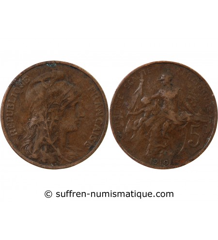 DUPUIS - 5 CENTIMES 1910