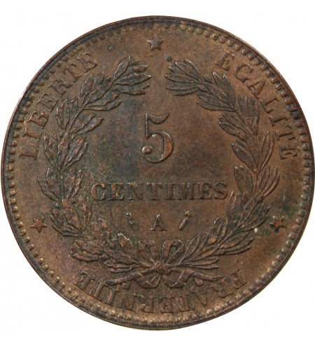 CERES - 5 CENTIMES 1886 A PARIS