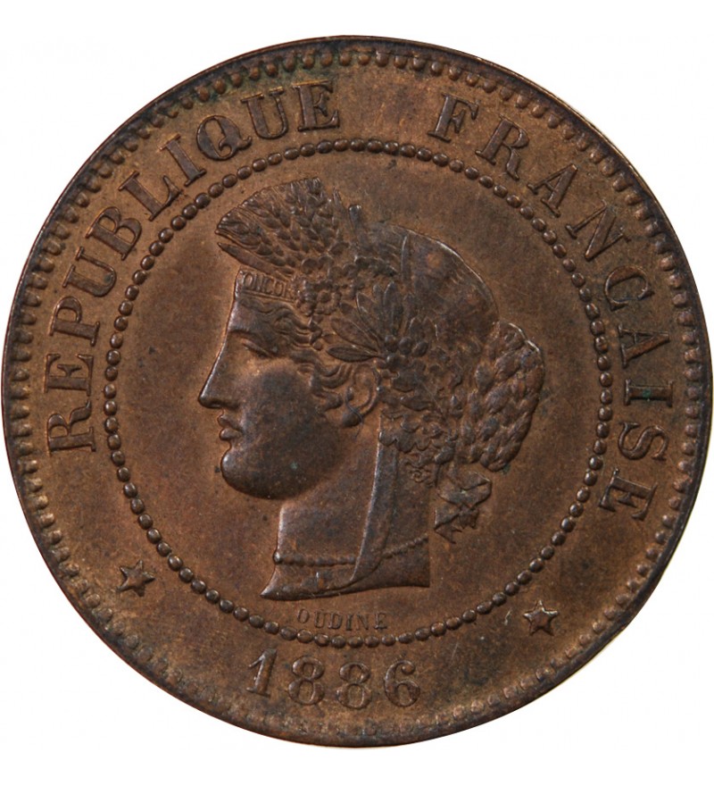 CERES - 5 CENTIMES 1886 A PARIS