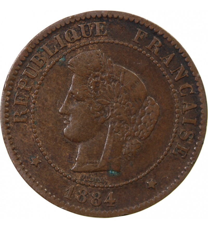 CERES - 5 CENTIMES 1884 A PARIS