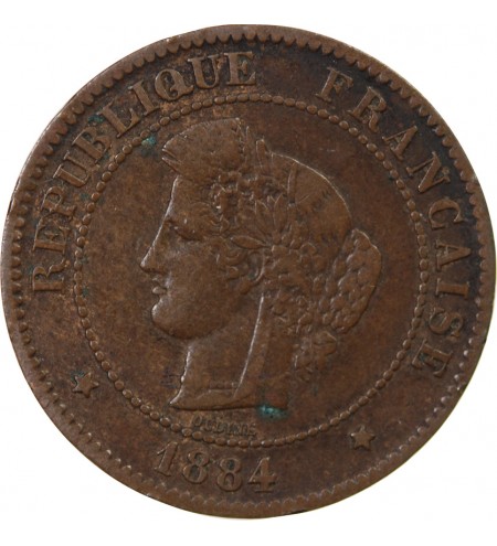 CERES - 5 CENTIMES 1884 A PARIS