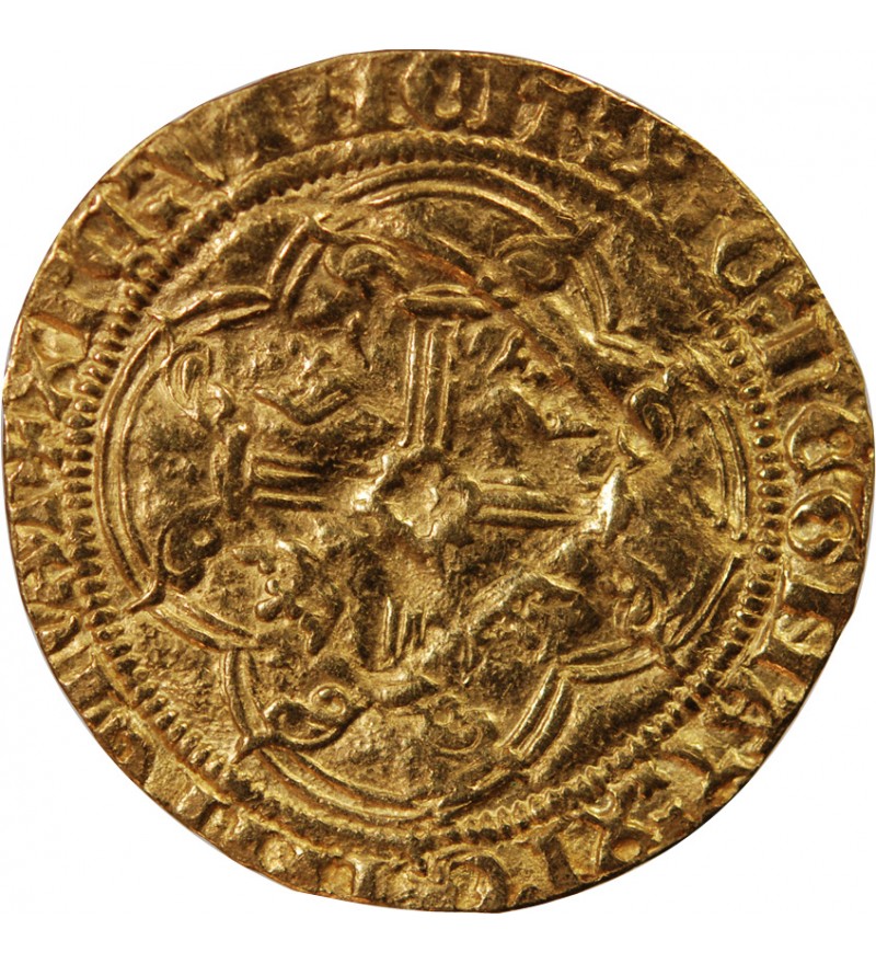 CHARLES VII - ﻿ECU D'OR A LA COURONNE 1436 MONTELIMAR