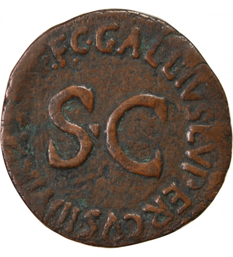 AUGUSTE, GALLIUS LUPERCUS - AS 16 AV JC ROME