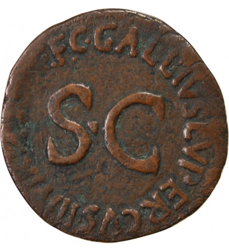 AUGUSTE, GALLIUS LUPERCUS - AS 16 AV JC ROME