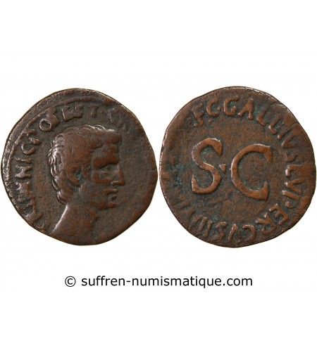 AUGUSTE, GALLIUS LUPERCUS - AS 16 AV JC ROME