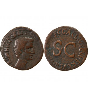AUGUSTE, GALLIUS LUPERCUS - AS 16 AV JC ROME 2