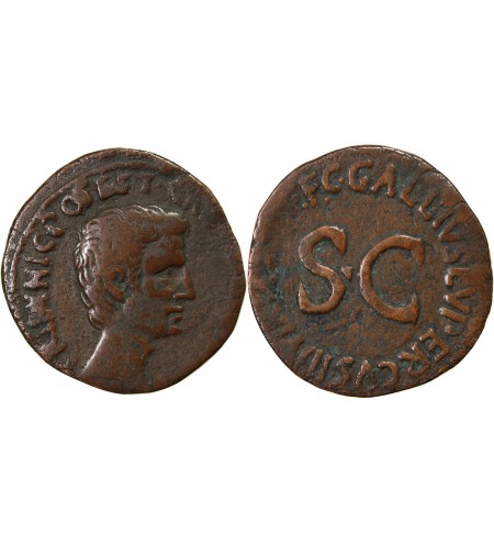 AUGUSTE, GALLIUS LUPERCUS - AS 16 AV JC ROME