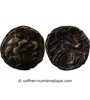 PICTONS, REGION DE POITIERS - 1/4 DE STATERE A LA MAIN