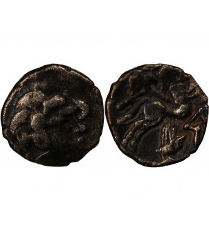 PICTONS, REGION DE POITIERS - 1/4 DE STATERE A LA MAIN 2